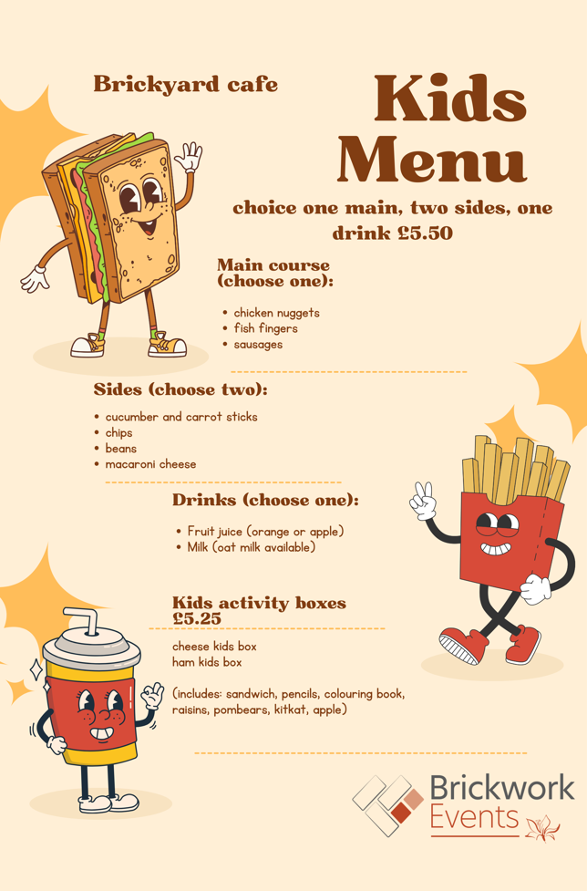 Kids Menu (58 X 88 Cm)