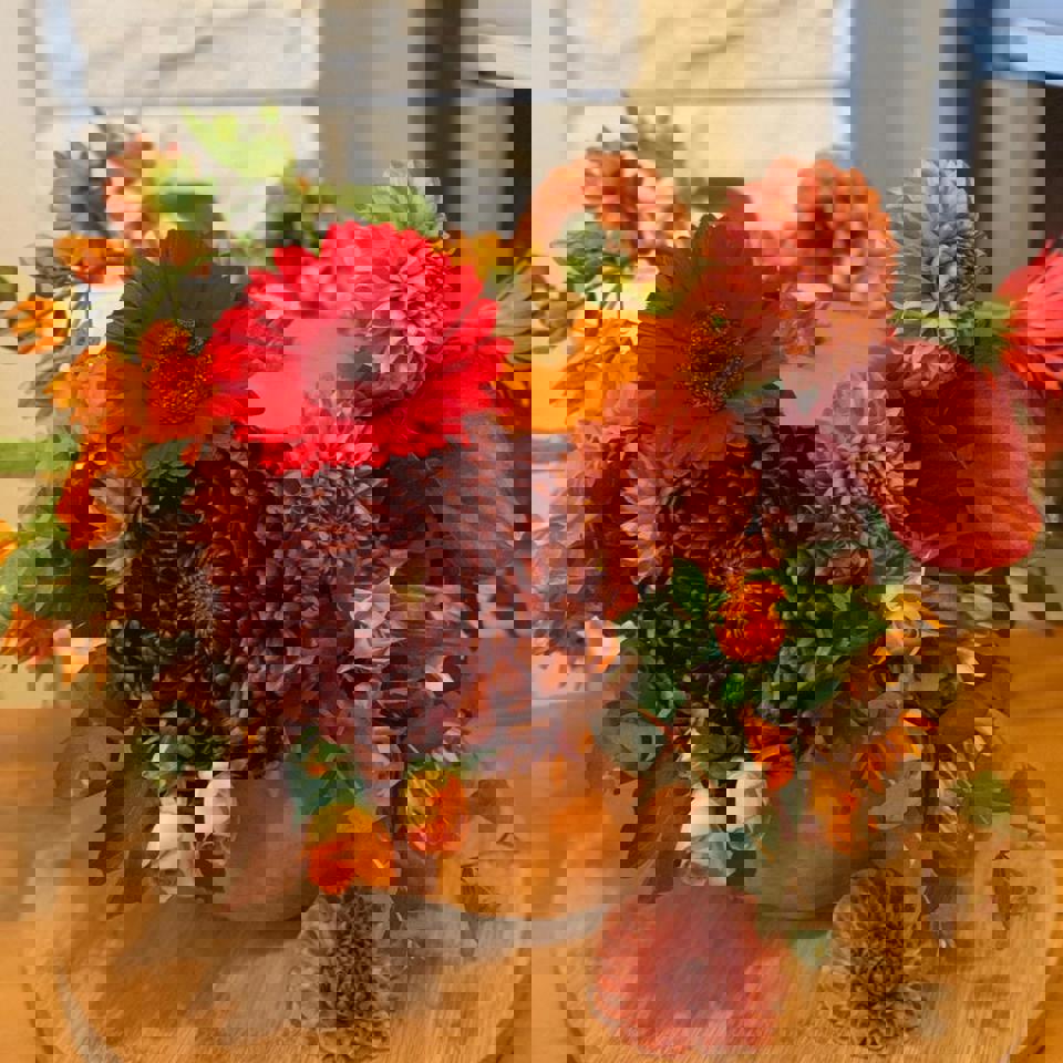 Floral Pumpkin Workshop at the Brickworks