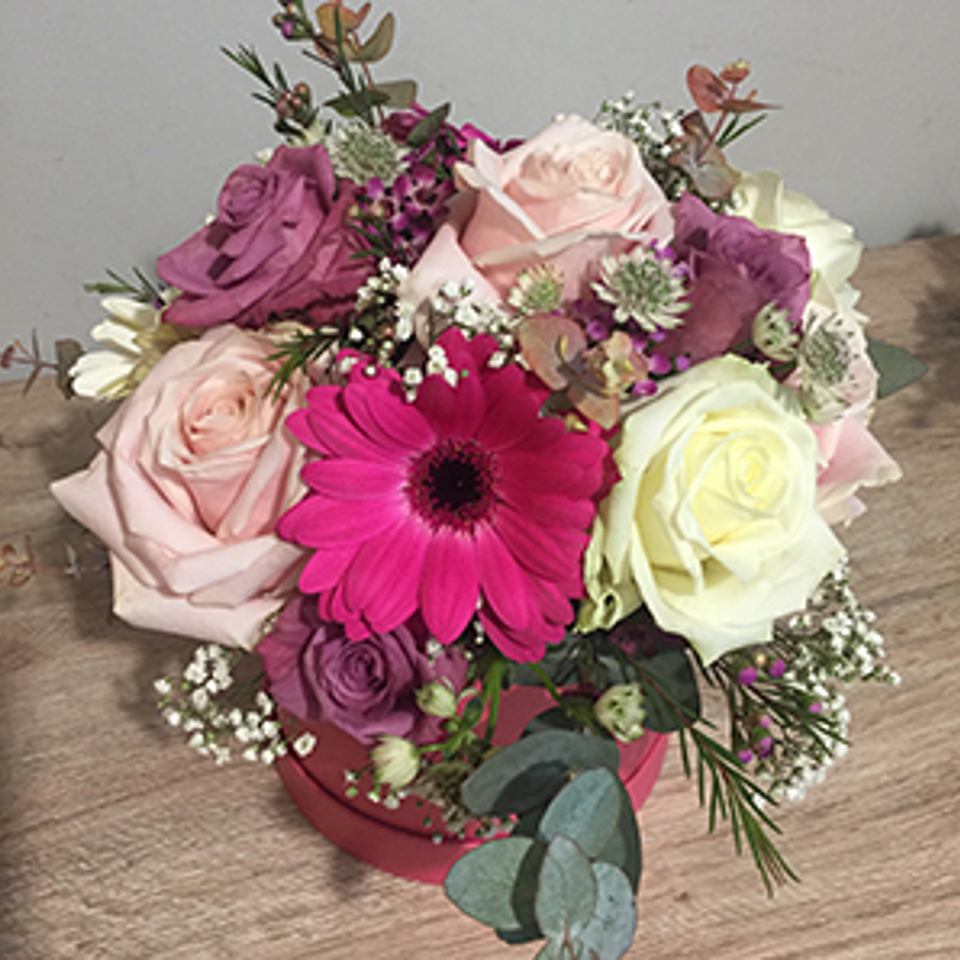 Hat box or Basket arrangement