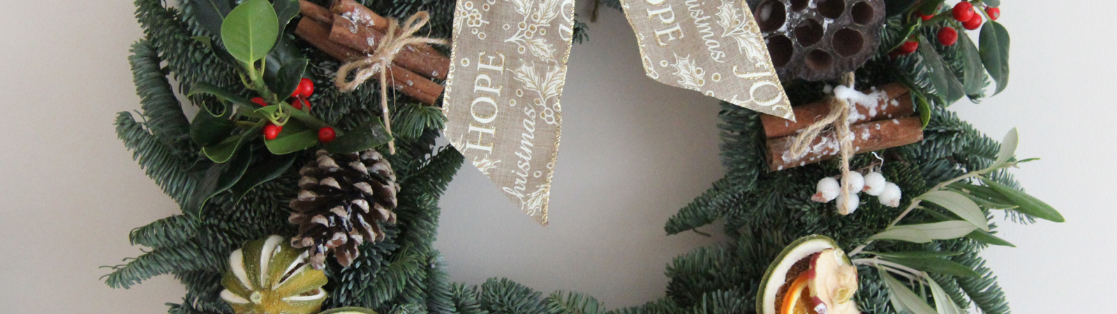 Christmas Wreath Workshop at the Brickworks