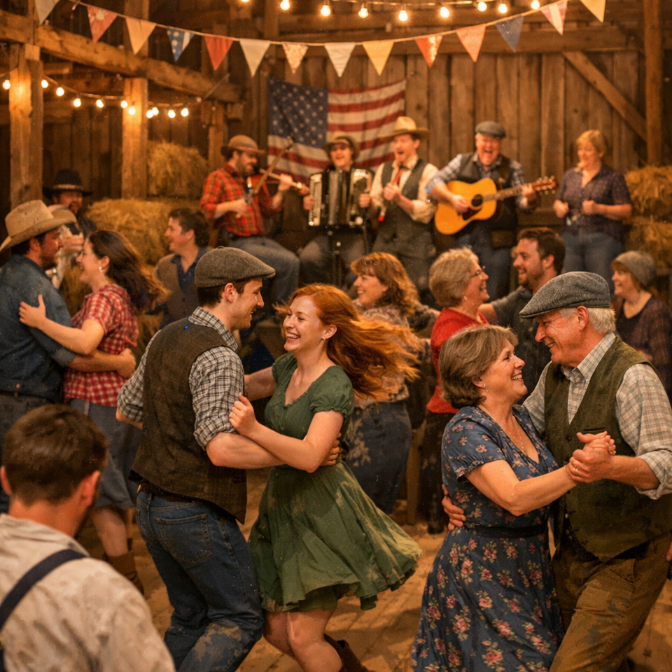 Country and Western Barn Dance Evening